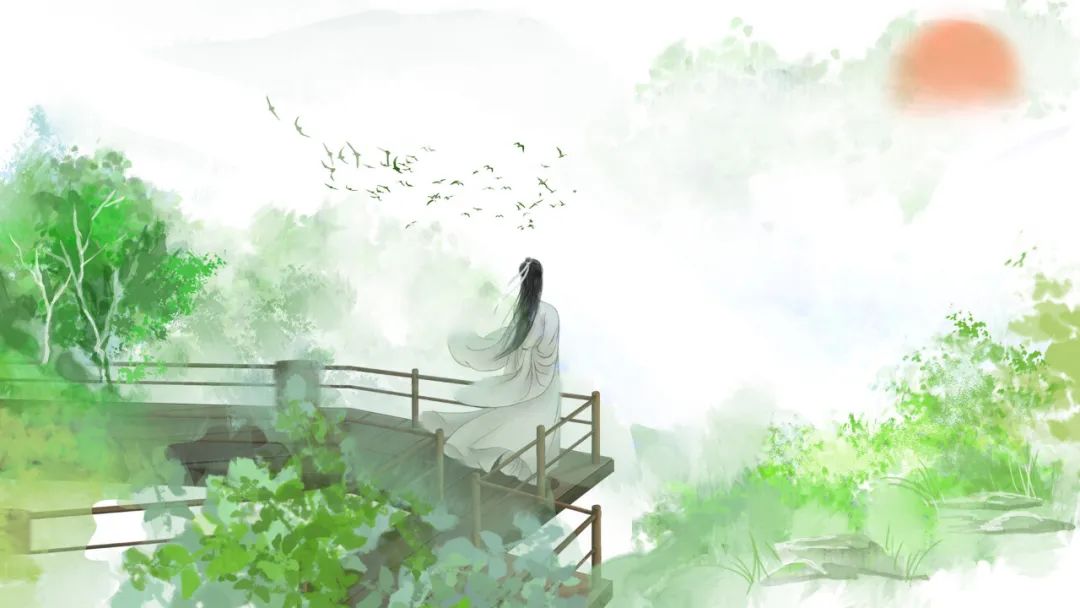 李白愛(ài)月，為之寫(xiě)下無(wú)數(shù)詠月詩(shī)篇，最終也“掬水月”而去.jpg